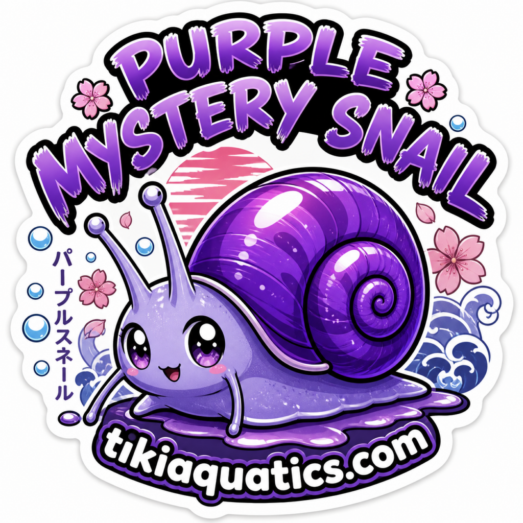 Purple Mystery Snail (3 Pack)